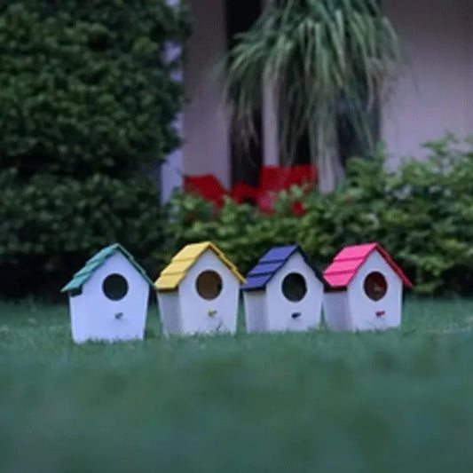 (Pack Of 4) PVC Bird House Waterproof New Style haikalpk